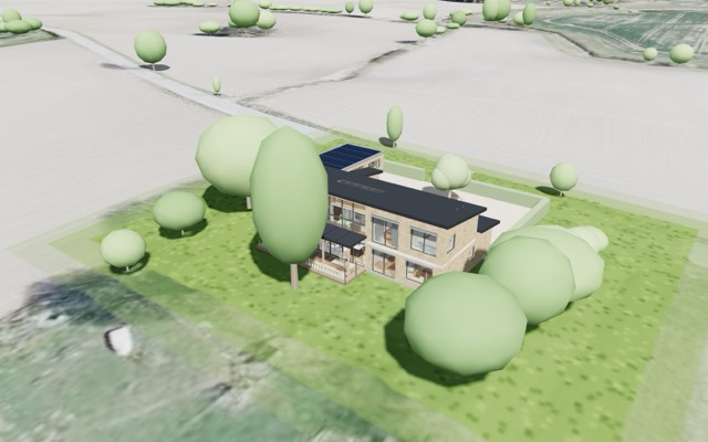 Version 7 af designet: en etage mere